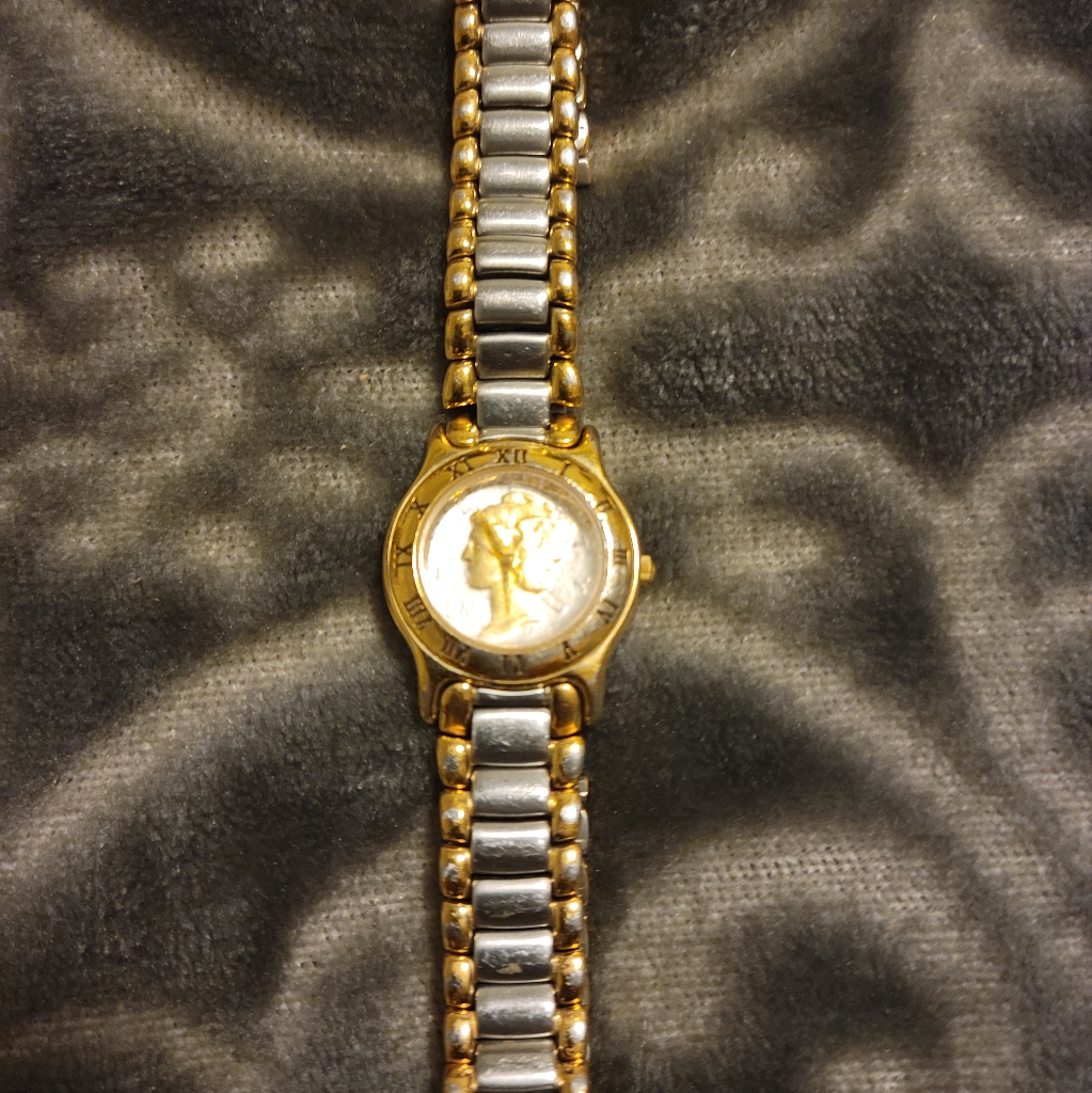 Vintage 1944 Mercury Dime Watch